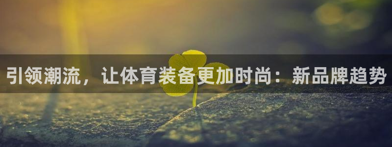 企鹅体育网页：引领潮流，让体育装备更加时尚：新品牌趋势